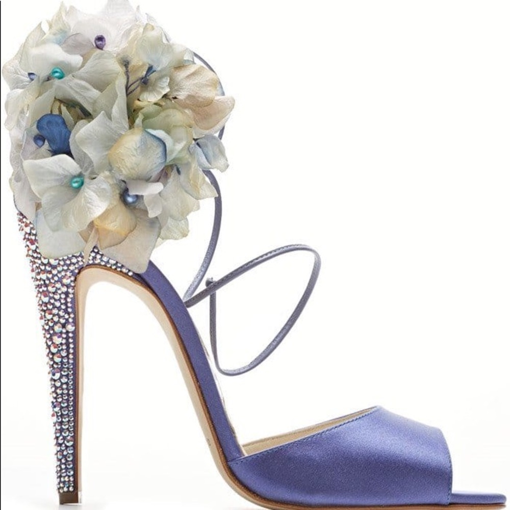 Aurora Limited Edition hydrangea sandal